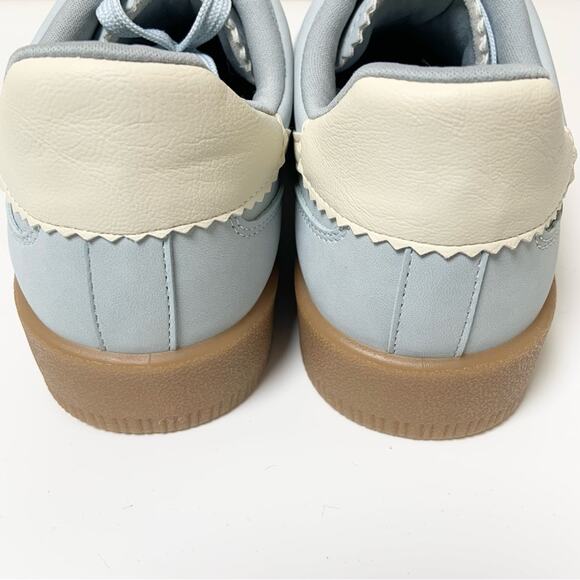 Dolce Vita Russo Platform Sneakers Blue White Tan Shoes Size 7.5 Women's NEW - Picture 9 of 13